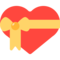 Heart With Ribbon emoji on Mozilla